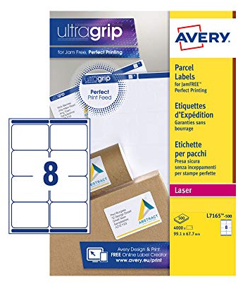 Avery BlockOut Versandetiketten