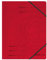 Herlitz Eckspanner Quality, A4, Karton, rot, 5 Stück