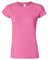 Gildan Ladies Soft Style Short Sleeve T-Shirt (L) (Azalea)