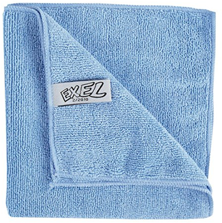 Exel 3 X 10 Pack of Microfibre Magic Cleaning Cloths. Chemical Free Cleaning. Anti Bacterial Microfibre Cloths for Amazing Smear Free Wiping. Cleaning Accessories.