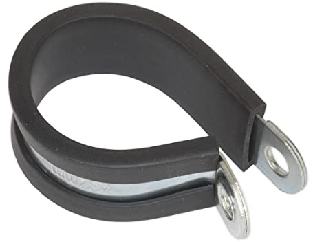 Sealey PCJ35 P-Clip Rubber Lined Ø35mm Pack of 25