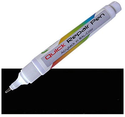 ColorBase QRP Reparaturlackstift RAL9005 - tiefschwarz seidenmatt