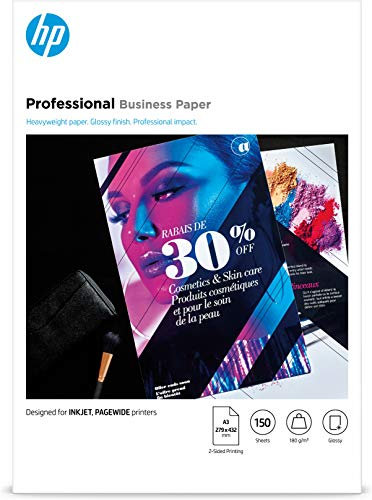 HP Tintejet- und PageWide Professional Business Paper A3, glänzend, 180 g/m²