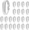 ALEXCRAFT 20 Stück Kettenverschluss Silber 925 Schmuck Verschluss Für Armband Ketten Halsketten Silber DIY Schmuckherstellung
