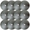 12 Stück Schutz Grasmatte Baummulch für Ringbaummatten Anti Gras Baum Mulch Matte - Silber