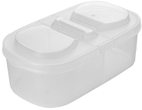 Caja de pan, caja de almacenamiento de alimentos, botellas de anillo selladas, caja de almacenamiento de cocina, recipiente transparente for alimentos, contenedor transparente, organizador for nevera