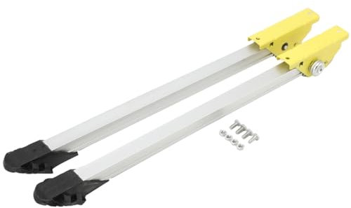 CDZHLTG 1Pair Ladder Stabilizer Bar Ladder Safety Legs with Anti Slip Rubber Feet 200kg Load Universal Ladder Aide Stabilizer Accessories for Indoor Outdoor Garden