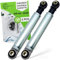 2 Stück Stoßdämpfer Waschmaschine 120N 188 mm mit Löcher Ø 8 mm mit dem Originalcode 4500826 4500825 4500820 4500821 für Miele - Garantie 5 Jahre - ONIX TECH