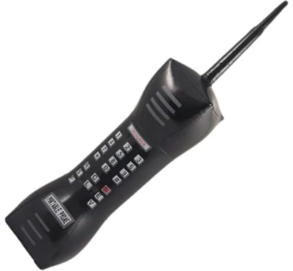 Fenteer Aufblasbare Telefon-Party-Dekoration, Party-Kostüme, leichte Foto-Requisiten, Telefon-Ballon für Abschlussfeier, Urlaub, Hochzeit