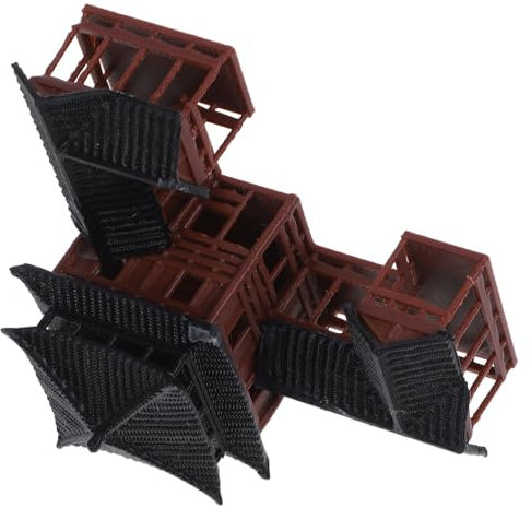 POPETPOP modèle de bonsaï déco de Jardin Asiatique Mini Figurines de pagode Décoration Jardin Miniature Statue Jardin Chinoise modèle de bâtiment d'auberge Traditionnel décorations de Cour