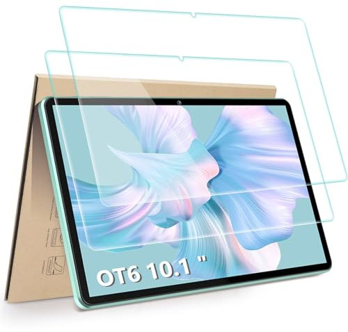 Hianjoo 2 Piezas Protector de Pantalla Compatible con OUKITEL OT6 10.1, Tableta Cristal Premium Salvapantallas Vidrio Templado [9H Dureza Alta Claridad]
