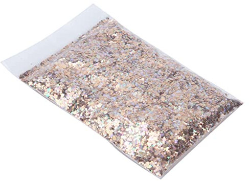 Cosmetic Glitter Nail Glitter PET Dream Bronze Color Hexagonal Resin Sequin for Make Up Nail Art MHB‑22400 Glitter Powder Craft Glitter Glitter Set