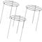 Sharplace 3 Stück Pflanzen Rankhilfe, Tomaten Rankhilfe für den Garten, Metall Turm Gurken Rankhilfe mit abnehmbarem Spalier, Pflanzenstütze, Pfingstrose Käfige für Topfpflanzen, Rose, Gemüse, Gitter