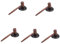 EXCEART 5 Sätze Richterhammer Auktionshammer holzwerkzeug Retro-Hammer Gerichtsverhandlungshammer Versteigerung Handschuhhammer und Nägel Schlag Stütze Gerichtshämmer Anwaltshammer Brown