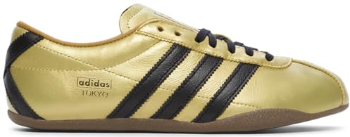 adidas Originals Tokyo Womens Shoes, Gold Metallic Black, 5 UK