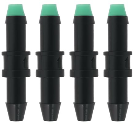 EMSea 4 Stück Auto 4mm Rückschlagventil für Scheibenwaschanlage Rückschlagventil Einweg Rücklauf für 4mm Innendurchmesser Scheibenwaschwasserrohre 0,1bar