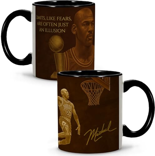 Tasse Michael Legends of Sport, Frühstückstassen, Vatertag, originelle Geschenke für den unsichtbaren Freund, einzigartige Kollektion Legends, Tasse 330 ml Michael