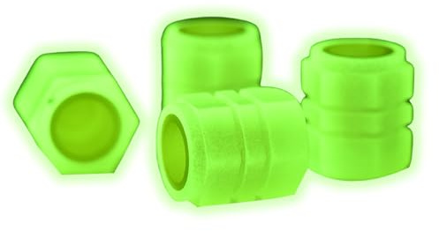 20 Stück Ventilkappen Auto Leuchtend Höhe1,6cm Fluoreszierende Ventilkappen Auto, Leuchtende Reifen Ventilkappens, Fluoreszierende Reifenventilkappen, Fluoreszierendes Reifenkappen Universelle