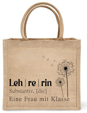 Abschiedsgeschenk Lehrerin Tasche, Beste Lehrerin Geschenk, Lehrer Geschenke zum Abschied, Abschluss Geschenk Lehrerin, Abschied Lehrerin Grundschule