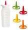 Tescoma 420728 Presto Flacone Dosatore con 4 Beccucci, Plastica, Multicolore, 250 ml,