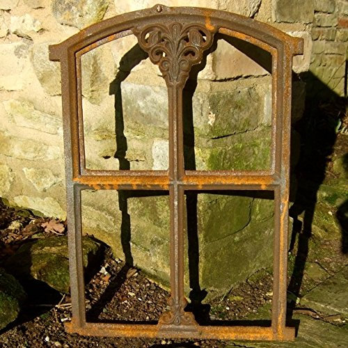 antikas – Fenêtre de fer pour fenêtres, Clapier Vieux mur de jardin, Barreau Gretje pliable