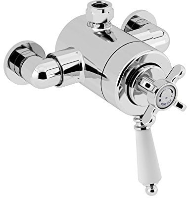 Bristan N2 CSHXTVO C 1901 Exposed Concentric Top Outlet Shower Valve, Chrome