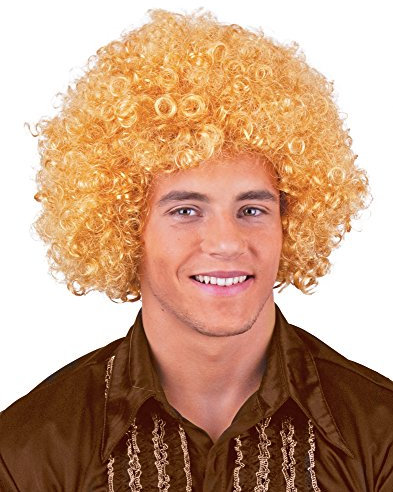 Afro Perücke Jay für Herren - Blond