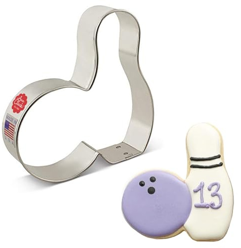 Keksausstecher Bowling, Kegel - 8,9 cm - Ausstechformen von Ann Clark USA