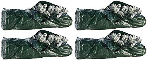 infactory Tasche Weihnachtsbaum: 4 Weihnachtsbaum-/Pflanzen-Aufbewahrungs-/Transporttaschen 106x32x28cm (Weihnachtsbaum-Tragetaschen, Transporthüllen Weihnachtsbaum, Weihnachtskugel)