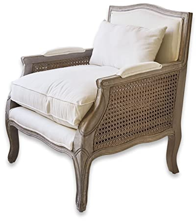 Loberon Sessel Alfort, von Hand gefertigtes Wiener Geflecht, Bezüge abnehm- & waschbar, royaler Charme, Sitzmöbel, Baumwolle, Polyester, Mangoholz, braun