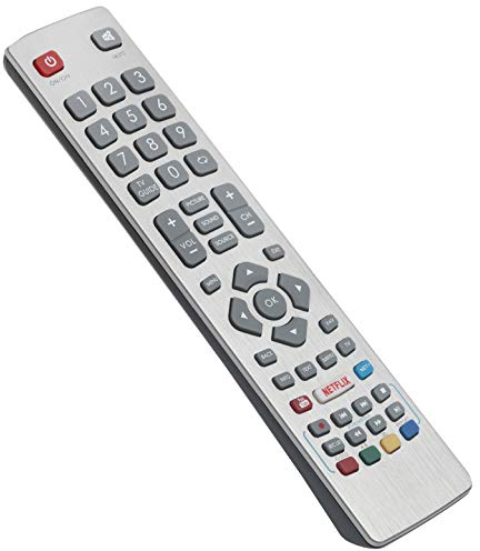 ALLIMITY Telecomando Sostituisci per Sharp Aquos 3D TV LC-32FI5442E LC-40FI5242E LC-40FI5442E LC-49FI5242E LC-49FI5542E LC-32HI5332E LC-32HI5532E LC-40UI7552K LC-50UI7252K