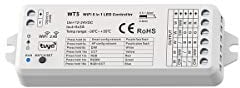 LEDUX WiFi + Funk LED Controller Multifunktions-Controller 12-24V für Dimmen, RGB, RGB+W, CCT, RGB+CCT, Wlan + 2.4G (5in1 Controller, Einzeln)