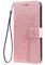 SEAHAI Coque pour Nokia G22 Etui Portefeuille, Joli Rétro Feuilles et Chat Embossée Premium PU Cuir Housse Flip Cover, Étui Antichoc Case, Or Rose