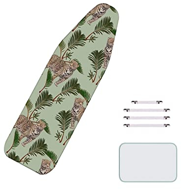 AIVIYA Beautifully Ironing Board Cover, Extra Large 160X60cm (Fits Ironing Board of Length 145 to155cm - Width 45 to 55cm)