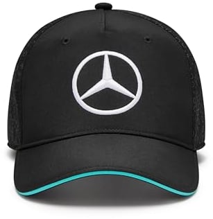 MERCEDES AMG PETRONAS F1 2024 Team Kappe - Schwarz - Einheitsgröße