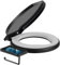 TRIPTIPS Portable Toilet with Soft Cushion, 5 Gallon Rotatable Lid, Adults and Kids Camping Toilet Seat for 5 Gal Bucket