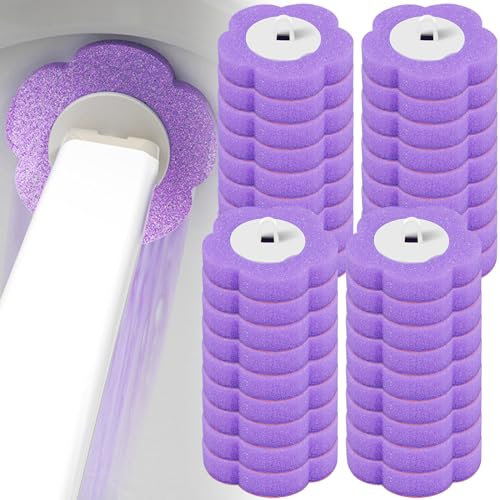 Disposable Toilet Bowl Cleaner Wand,Disposable Toilet Bowl Brush,Disposable Toilet Cleaning SystemToilet Wand,for Sink Bathtub Wash Basin Mop Pool (Only 36 Refill Heads,Lavender scent)