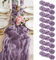 10er-Pack violetter Amethyst-Käsetuch-Tischläufer, lila Tischläufer, Käsetuchstoff, 10 Fuß malvenfarbener Gaze-Tischläufer, Boho-rustikaler, halbdurchsichtiger Tischläufer für Hochzeitsempfang