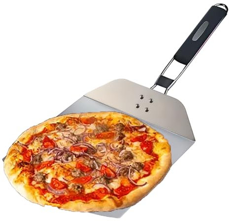 IQHLXN Pizza Peels,pizza peels metal,pizza steel for oven，pizza paddle。Essential Kitchen Tools for Making Perfect Pizza Crust, pizza peel.