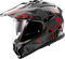 LS2, Motorrad-Crosshelm PIONEER II CRAZY Matt Black Red, XXL