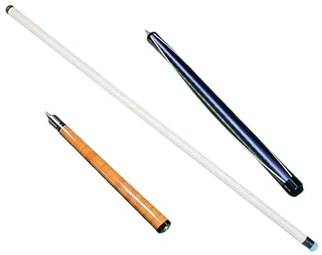 Billard-Pool-Queue, Pool-Queue, dreiteilig, 1/2 geteilt, Break-Jump-Queue, Holz-Billard-Queue für Haus-Billardspieler