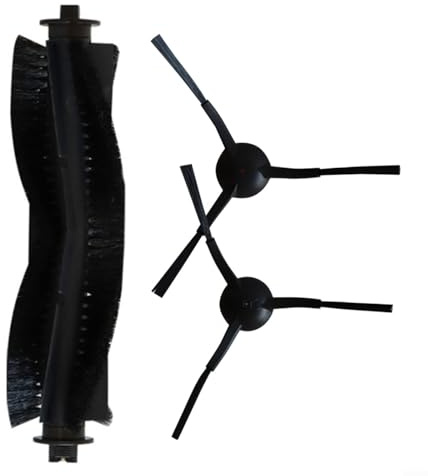 URPIZY 3er-Pack Ersatzteile Zubehör für Medion X20 SW+ MD 11415 Saugroboter, Hauptbürste, Seitenbürsten, Zubehör