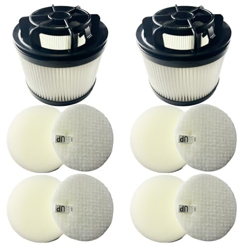 Vacuum Filter Replacement for Levoit LVAC-200 Cordless Stick, LSV-V201-WUS, 4 Pre-Motor, 2 Post-Motor Filters