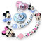 Catenella Portaciuccio Con Nome, Personalizzato i ogni sua parte, tante Clip Portaciuccio da scegliere, ottima idea regalo per Baby Shower.(Personalizzata)