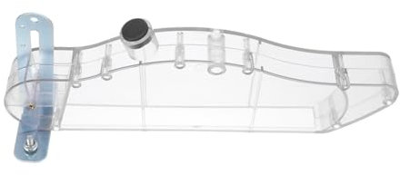 OSALADI Tischkreissäge Schutzhaube Aus Transparentem Material Staubschutzabdeckung Für Tischsägen Und Kreissägen Mit Vakuumanschluss Effektive Und Klare Sicht Beim Holzwerken