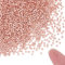 UNICRAFTALE 2000 pièce Perles à Écraser Rondes Perles D'Espacement Perles Bracelet Métal Petites Perles à Sertir 2mm Perles Or Rose Perles en Vrac Perles Lisses pour la Fabrication de Colliers Bijoux
