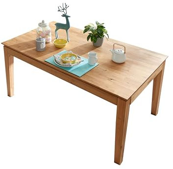 Woodroom Esstisch Paarl 160x90 cm ausziehbar auf 220 cm Massivholz Eiche geölt Ausziehtisch mit Butterfly-Auszug Esszimmertisch für 6–8 Personen Stabil und zeitlos