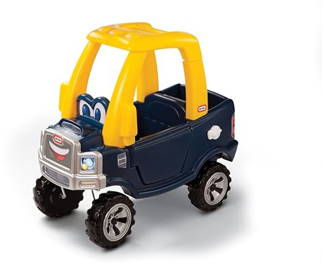 little tikes Cozy Truck - Ride-On with Removable Floorboard, Toy Truck for Toddlers, with Working Door & Horn, Encourages Creative Play, Suitable for Ages 18 Months to 5 Years