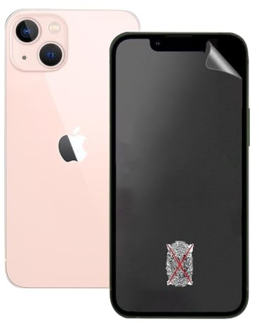 Matt Hydrogel Folie für iPhone 13/13 Pro/iPhone 14 (6.1)（3 Stück), Entspiegelte Matte Displayschutz Folie , Anti-Fingerabdruck Screen Protector, Anti-Bläschen,TPU Schutzfolie Display