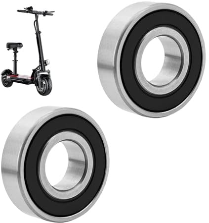 2 Stück Rillenkugellager aus Lagerstahl, 12×28×8 mm, Kugellager für Elektroroller Räder, kompatibel mit Ninebot Max G30/G30D, Xiaomi M365/Pro/Pro2, SO3/SO4 Pro